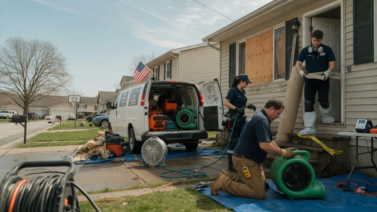Water Damage Restoration in Enloe, TX near me